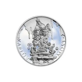 Proof - Pražské dukáty - 1 dukát - Karlův most Ag