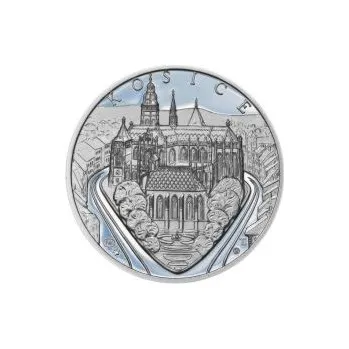 Košice - stříbro 1 Oz Proof