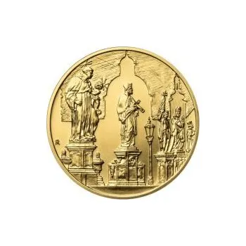 Královské hlavní město Praha - zlato 1 Oz b.k.