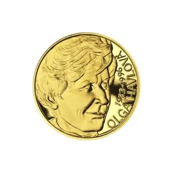 Olga Havlová - 80. výročí narození Au proof