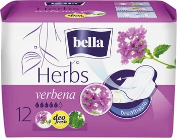 Hygienické vložky Bella Herbs Verbena Deo Fresh 12 ks