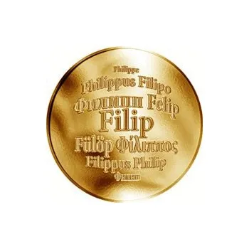 Česká jména - Filip - zlatá medaile