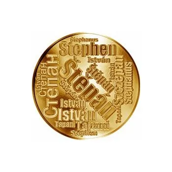 Česká jména - Štěpán - velká zlatá medaile 1 Oz