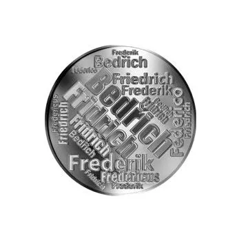 Česká jména - Bedřich - velká stříbrná medaile 1 Oz