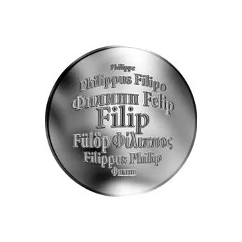 Česká jména - Filip - stříbrná medaile