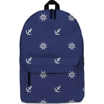 Sportovní vak Blingstar Batoh MARINE - Navy námořník - kotva 1442