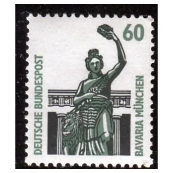 Poštovní známka (1987) MiNr. 1341 ** - Německo - Atrakce (I)