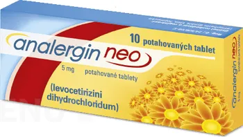 Lék na alergii Analergin Neo 5 mg