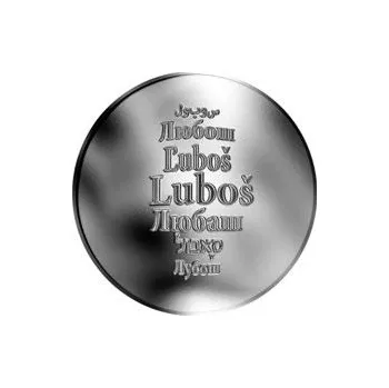 Česká jména - Luboš - stříbrná medaile