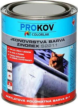 barva na kov Colorlak Zinorex S 2211 3,5 l