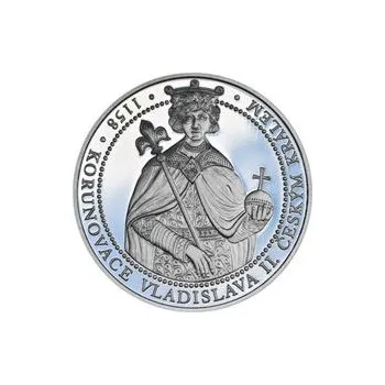 Korunovace Vladislava II českým králem - stříbro Proof