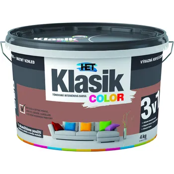 HET Klasik Color 4 kg, 0277 hnědá