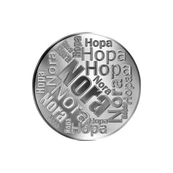 Česká jména - Nora - velká stříbrná medaile 1 Oz