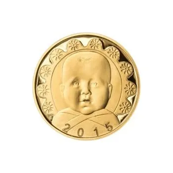 2015 - Dukát k narození dítěte - Miminko v peřince