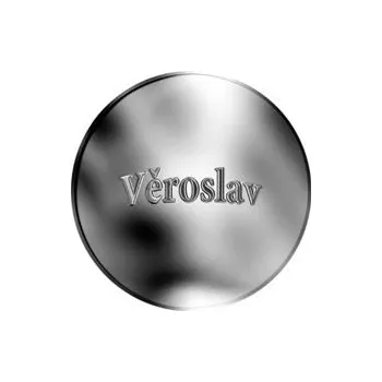 Česká jména - Věroslav - stříbrná medaile