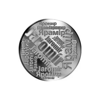 Česká jména - Jaromír - velká stříbrná medaile 1 Oz