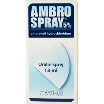 Lék na kašel, rýmu a nachlazení Ambrospray 5% 13 ml 