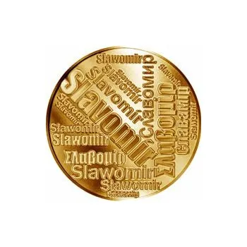 Česká jména - Slavomír - velká zlatá medaile 1 Oz