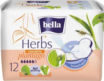 Hygienické vložky Bella Herbs Sensitive Plantago 12 ks
