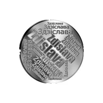 Česká jména - Zdislava - velká stříbrná medaile 1 Oz