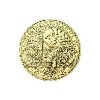 Volný čas Nejkrásnější medailon I. Nové Město pražské - 1 kg Au b.k.