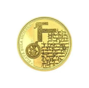 Zlatá bula sicilská - 805. výročí vydání zlato proof