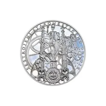 Proof - Pražské dukáty - 10 dukát - Staroměstský orloj Ag