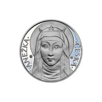 Anežka Česká - 735. výročí úmrtí stříbro proof