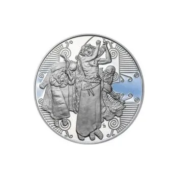 Slavnost Svantovítova 50 mm stříbro b.k.