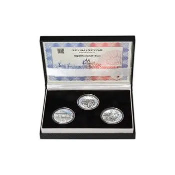 NEGRELLIHO VIADUKT V PRAZE – návrhy mince 5000 Kč sada 3x stříbro 1 Oz b.k.