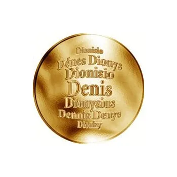 Česká jména - Denis - zlatá medaile