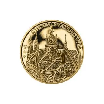 Proof - Pražské dukáty - 2 dukát - Chrám sv. Víta Au