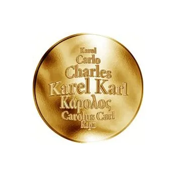 Česká jména - Karel - zlatá medaile