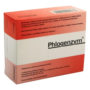 Lék na bolest, zánět a horečku Mucos Phlogenzym, 40 tbl.