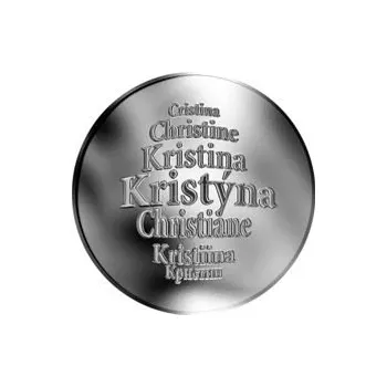 Česká jména - Kristýna - stříbrná medaile