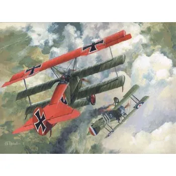 Plastikový model 1/72 Fokker Dr.I (March 1918)