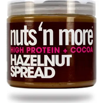Nuts 'n more High protein Hazelnut Spread 454 g kakao