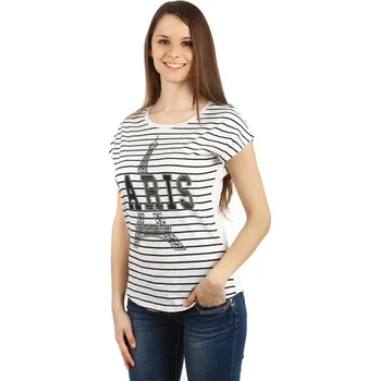 Dámské tričko Glara Bavlněné dámské tričko Paris 48108