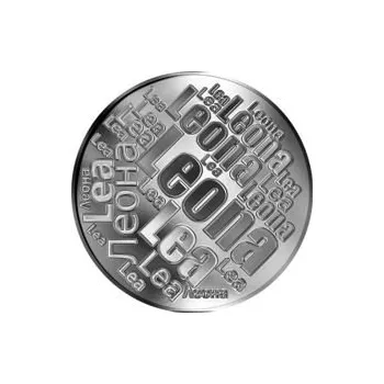 Česká jména - Leona - velká stříbrná medaile 1 Oz