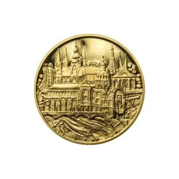 Volný čas Praha - zlatá 1 Oz Proof