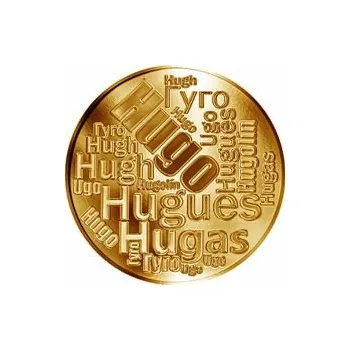 Volný čas Česká jména - Hugo - velká zlatá medaile 1 Oz
