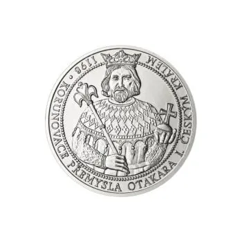 Kniha 810 let od korunovace Přemysla Otakara I. českým králem - stříbro b.k.