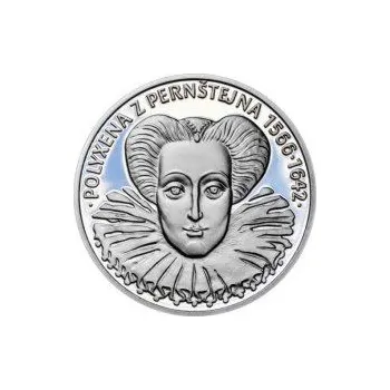 Polyxena z Pernštejna - 450. výročí narození stříbro proof