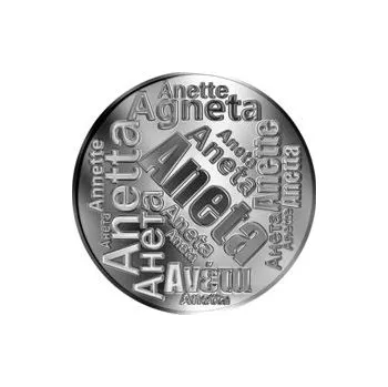 Česká jména - Aneta - velká stříbrná medaile 1 Oz
