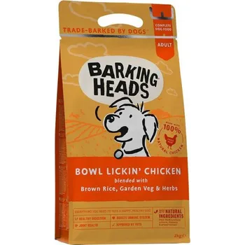 Barking Heads Bowl Lickin´ Adult Chicken, 18 kg