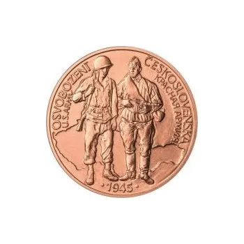 Osvobození Československa 8.5.1945 - 1 Oz Měď b.k.