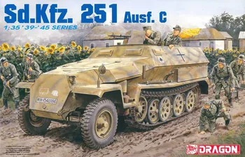 Plastikový model Dragon Sd.Kfz.251/1 Ausf.C 1:35