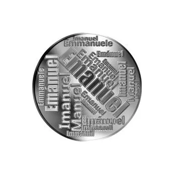 Česká jména - Emanuel - velká stříbrná medaile 1 Oz
