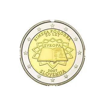 2007 Slovinsko 2 € - 50. výročí Římské smlouvy - b.k. (UNC)