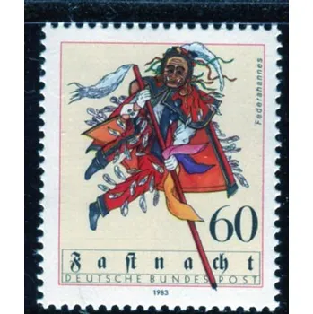 Poštovní známka (1983) MiNr. 1167 ** - Německo - Karneval Švábsko-Alemannický